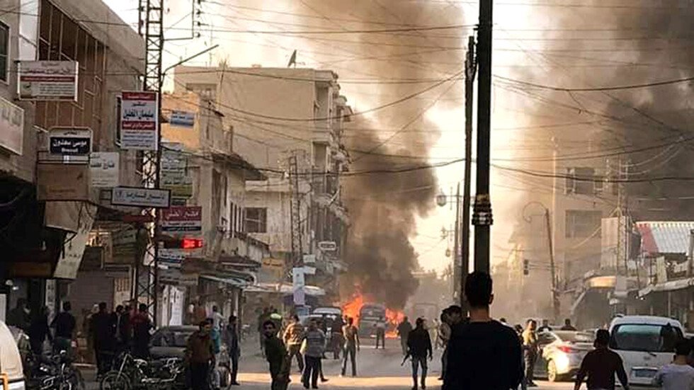 مقتل 5 أشخاص بانفجار سيارة مفخخة في رأس العين شرقي سوريا