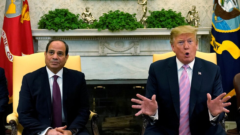 البيت الأبيض: ترامب والسيسي يرفضان التدخل الأجنبي في ليبيا