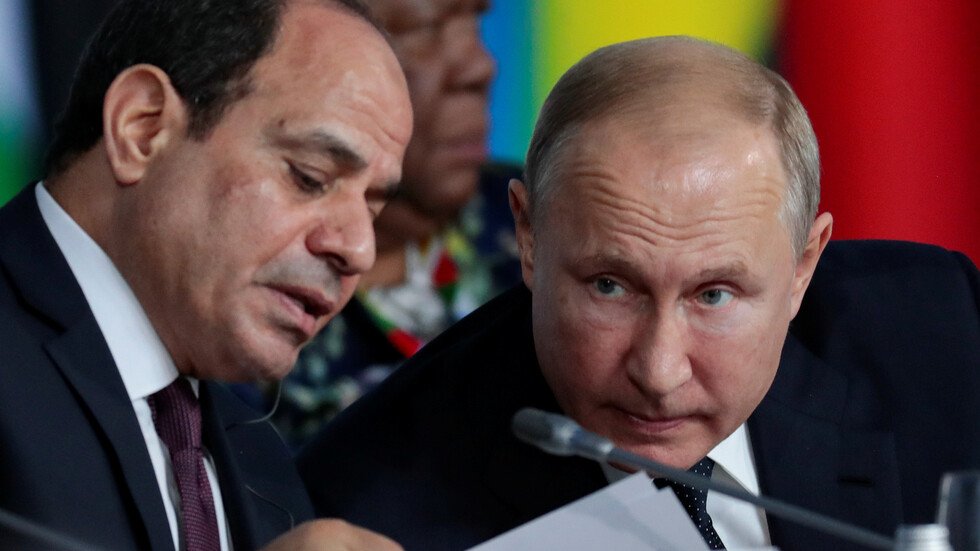 الرئاسة المصرية: بوتين والسيسي يتفقان على وضع حد للتدخلات الخارجية في ليبيا