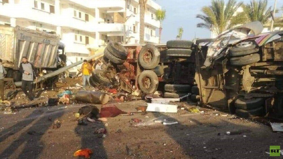 مقتل 21 شخصا بحادث سير في محافظة بورسعيد بمصر