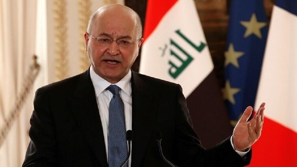 الرئيس العراقي: ستترتب آثار وتداعيات أمنية في العراق والمنطقة بسبب "الاعتداء" الأميركي