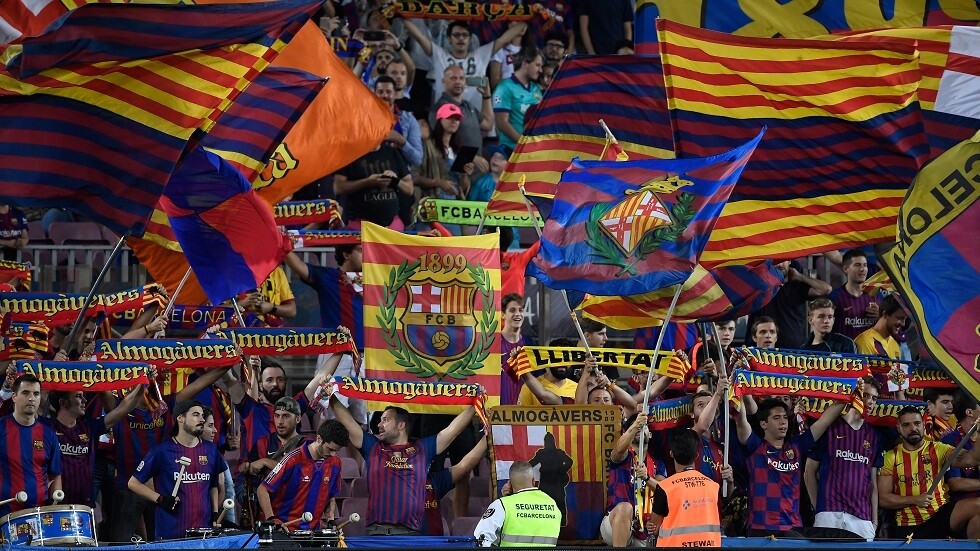 جماهير برشلونة تقع في المحظور