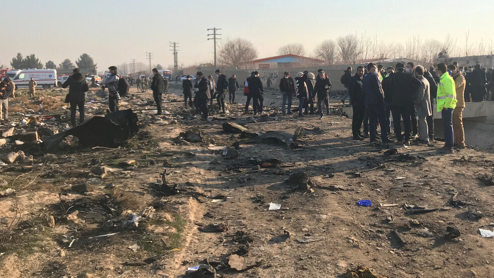 التلفزيون الإيراني: حريق في محرك الطائرة الأوكرانية أدى إلى سقوطها بعد 5 دقائق من إقلاعها