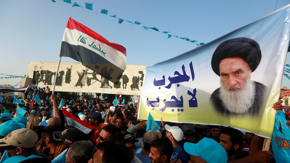 السيستاني: العراقيون ليس لهم دخل في الصراعات الخارجية ويريدون سيادة بلدهم