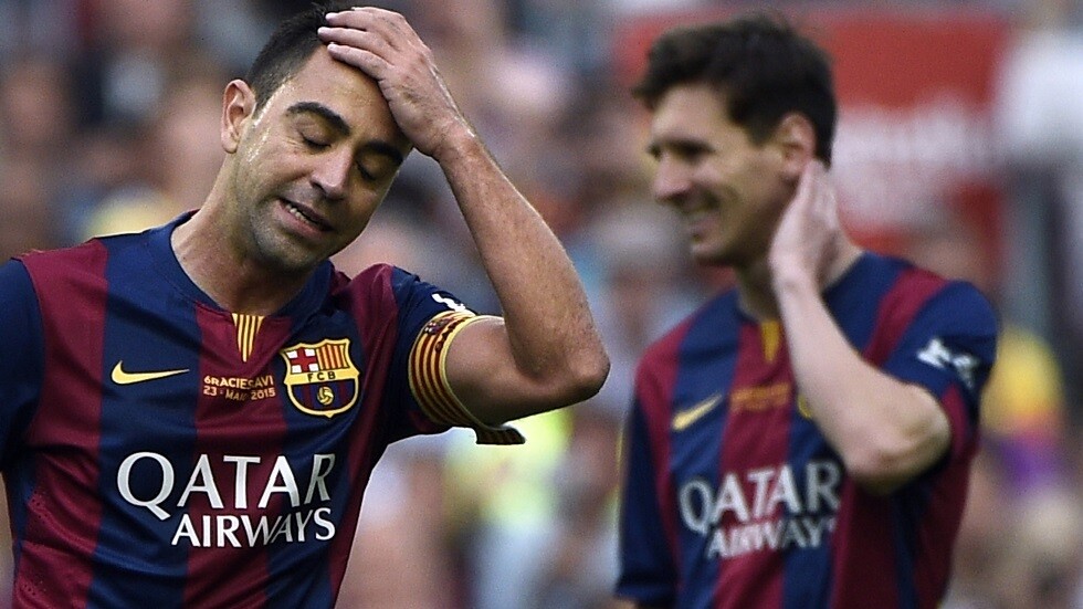 كشف موقف ميسي من تدريب تشافي لبرشلونة