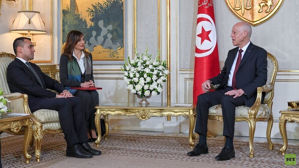 بعد زيارته للجزائر.. وزير خارجية إيطاليا يلتقي الرئيس التونسي لمناقشة الملف الليبي
