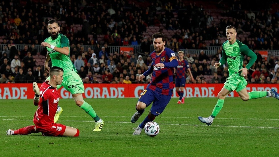 برشلونة يبلغ ربع نهائي كأس إسبانيا بخماسية في شباك ليغانيس (فيديو)