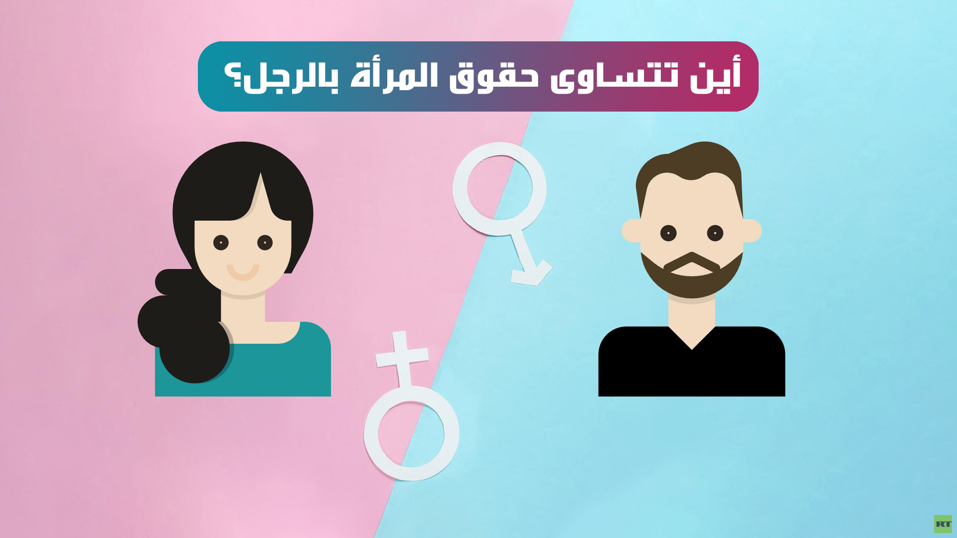 أين تتساوى حقوق المرأة بالرجل