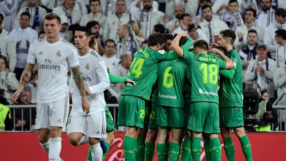 شاهد.. ريال مدريد يكتوي بنار لاعبه المعار لسوسييداد