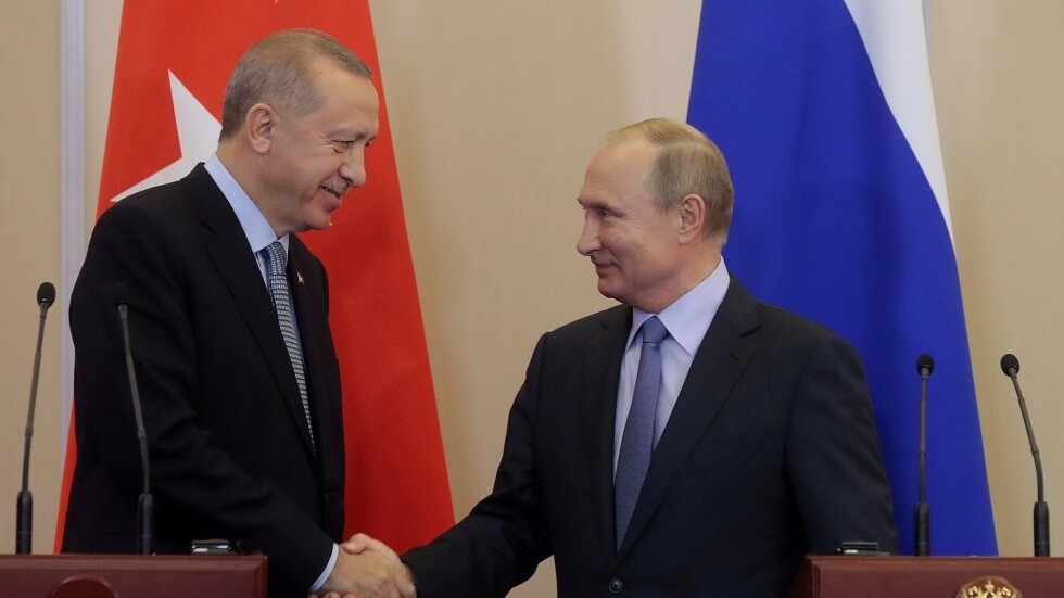 الكرملين: بوتين وأردوغان سيبحثان هاتفيا اليوم الوضع في سوريا