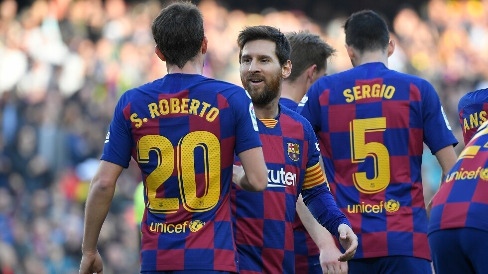 برشلونة يعبر محطة خيتافي بثنائية ويلحق بريال مدريد في صدارة 
