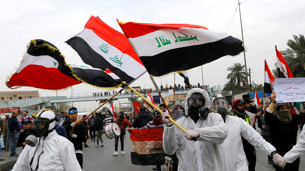 واشنطن تدين الانتهاكات ضد المحتجين العراقيين وتشيد بدور السيستاني