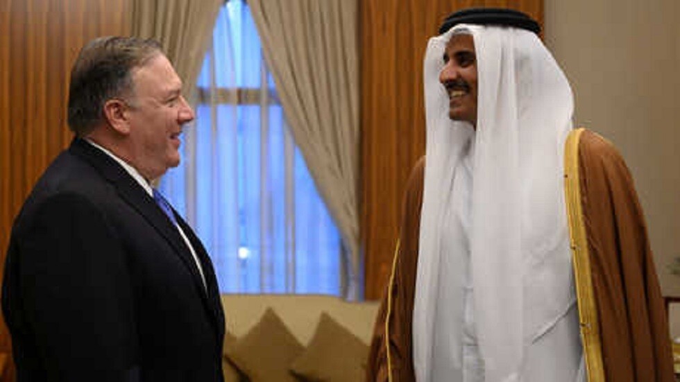بومبيو يشكر قطر على وساطتها بين بلاده و