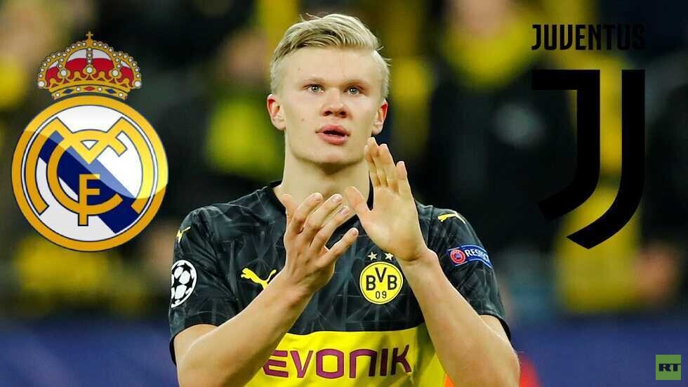 ريال مدريد ويوفنتوس يدخلان في صراع على خطف "الفتى الذهبي" هالاند