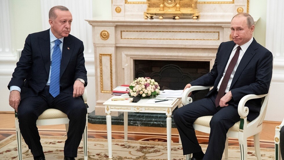 الكرملين: بوتين وأردوغان بحثا تنفيذ اتفاقات قمتهما في موسكو