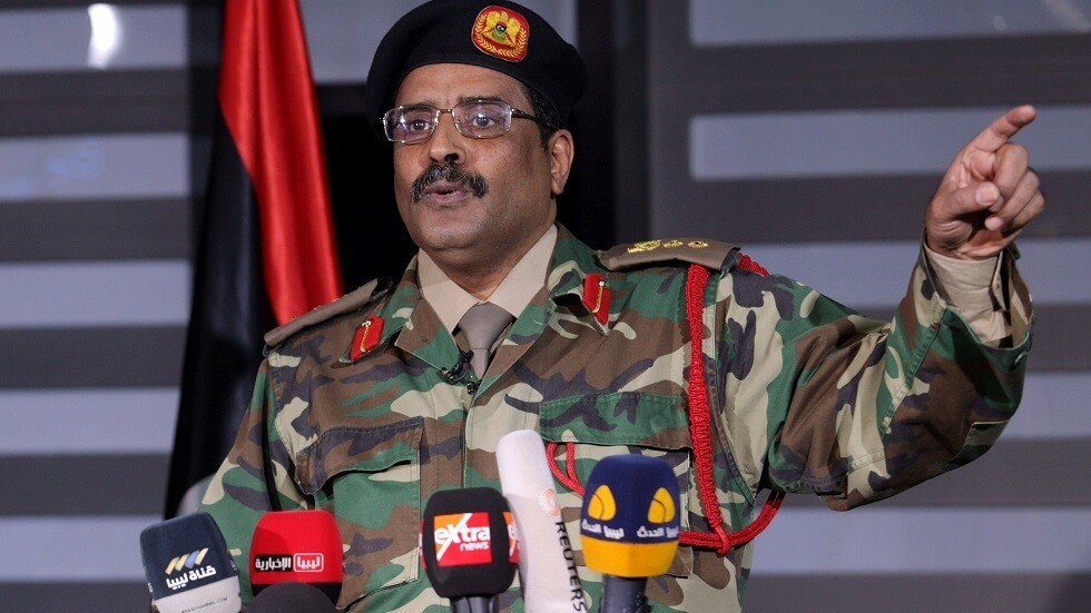 المسماري: بارجة تركية تقصف مواقع "للجيش الوطني الليبي" غربي طرابلس