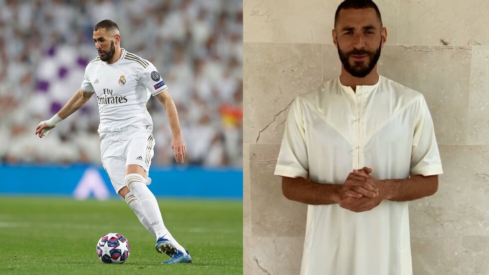 شاهد.. بنزيما يعايد المسلمين باللغة العربية