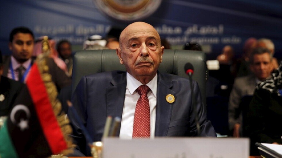 عقيلة صالح يصل موسكو