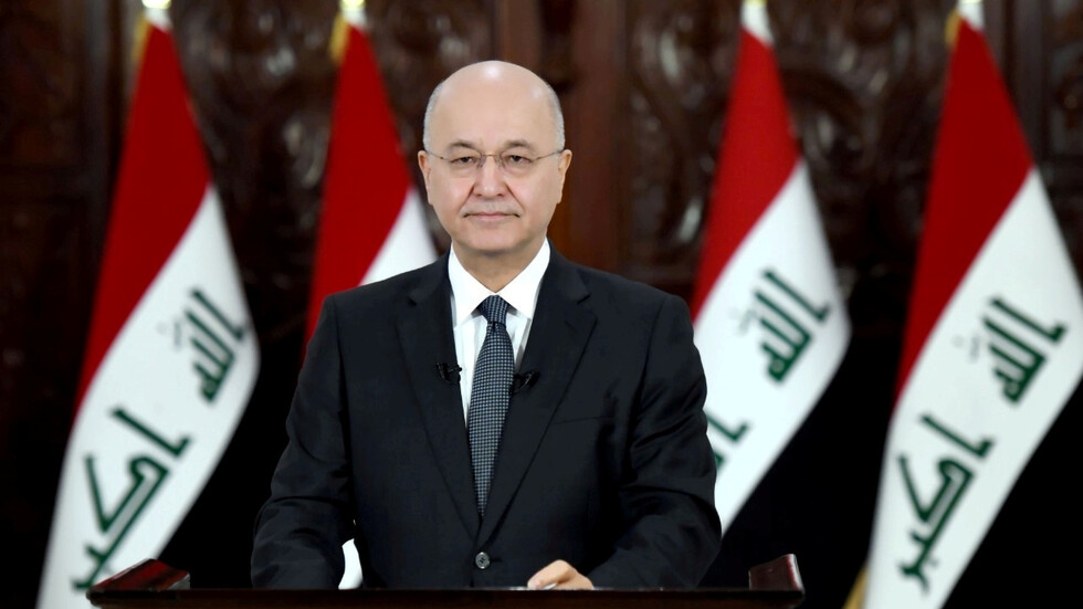الرئيس العراقي يؤكد ضرورة الإسراع بإجراء انتخابات مبكرة