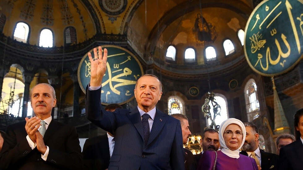 أردوغان: تحويل "آيا صوفيا" إلى متحف كان قرارا خاطئا وقمنا بتصحيحه