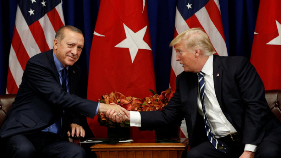 أردوغان وترامب يبحثان هاتفيا التطورات الإقليمية