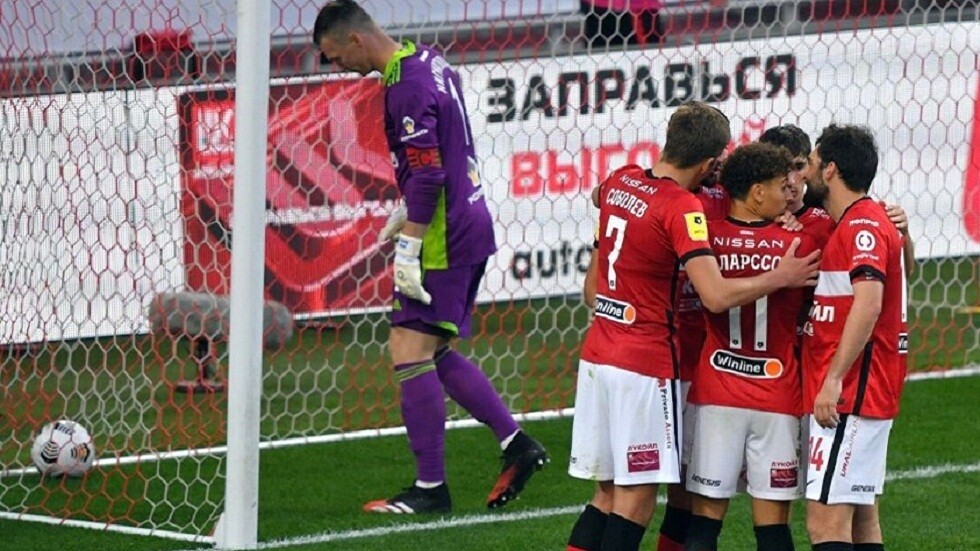 سبارتاك موسكو يقلب الطاولة على أرسنال في الدوري الروسي (فيديو)