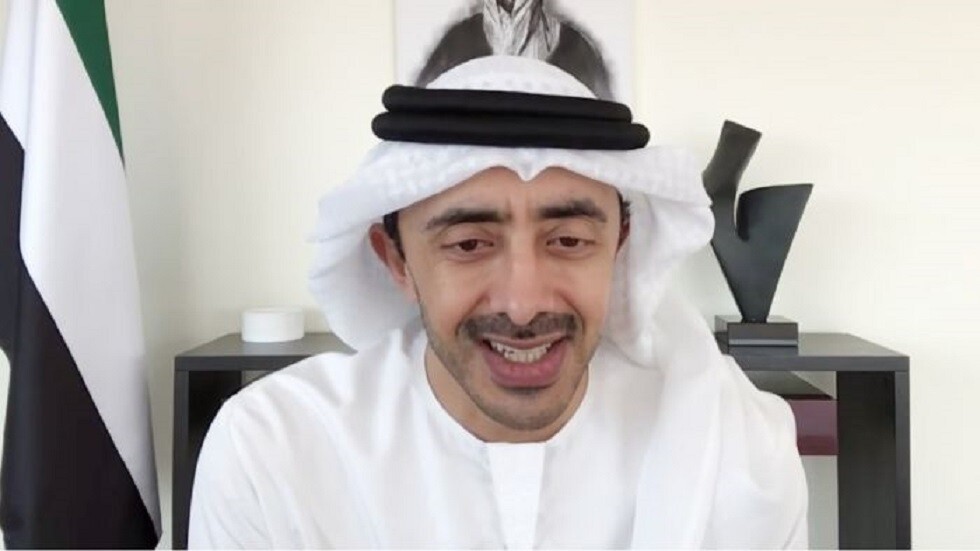 وزير الخارجية الإماراتي: ندعم الموقف العربي الداعي إلى قيام دولة فلسطينية مستقلة (فيديو)