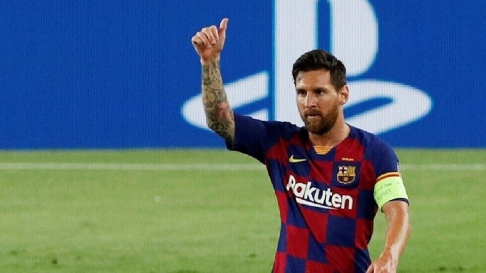 برشلونة يريح جماهيره بصورة لميسي