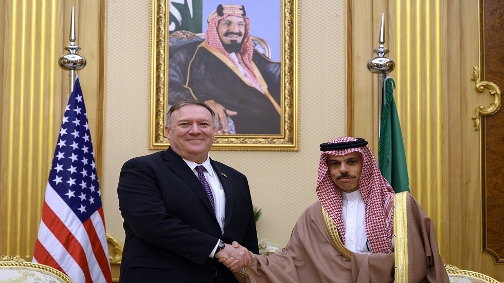 بومبيو: بحثت مع نظيري السعودي اتفاق إسرائيل والإمارات والبحرين والسلام في اليمن