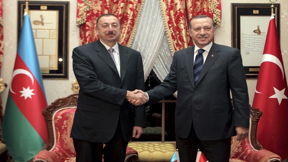 علييف يشكر أردوغان على دعم تركيا لأذربيجان