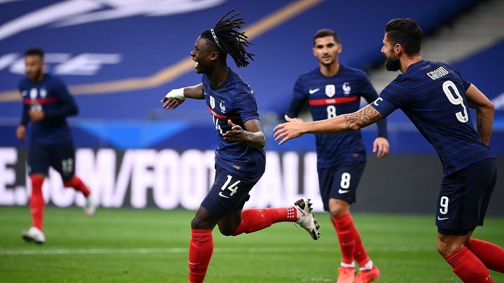فرنسا تقسو على أوكرانيا وديا بسباعية