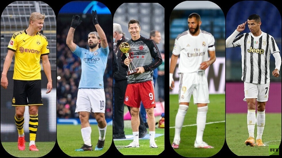 "FourFourTwo" تكشف قائمة أفضل 10 مهاجمين "رأس حربة"