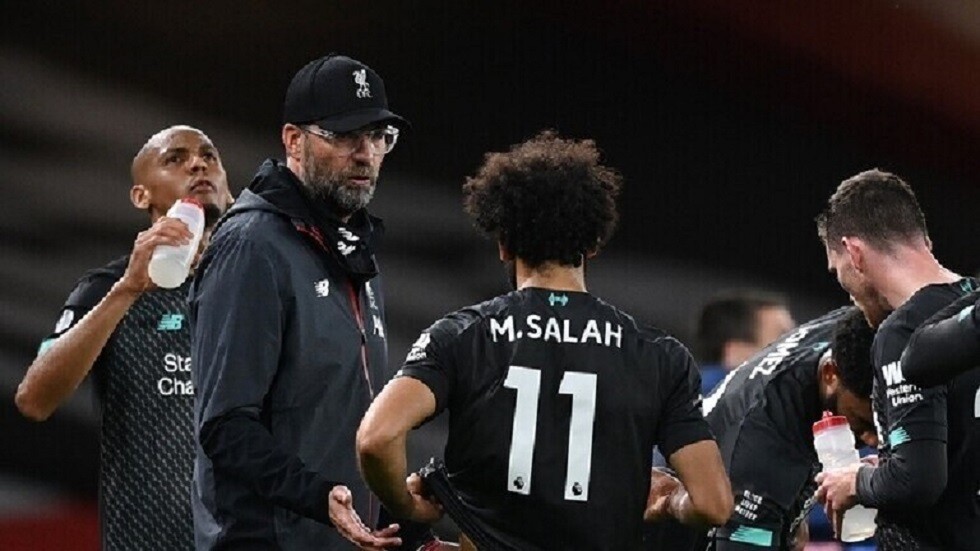 مدرب ليفربول يعلق على هدف صلاح الملغى