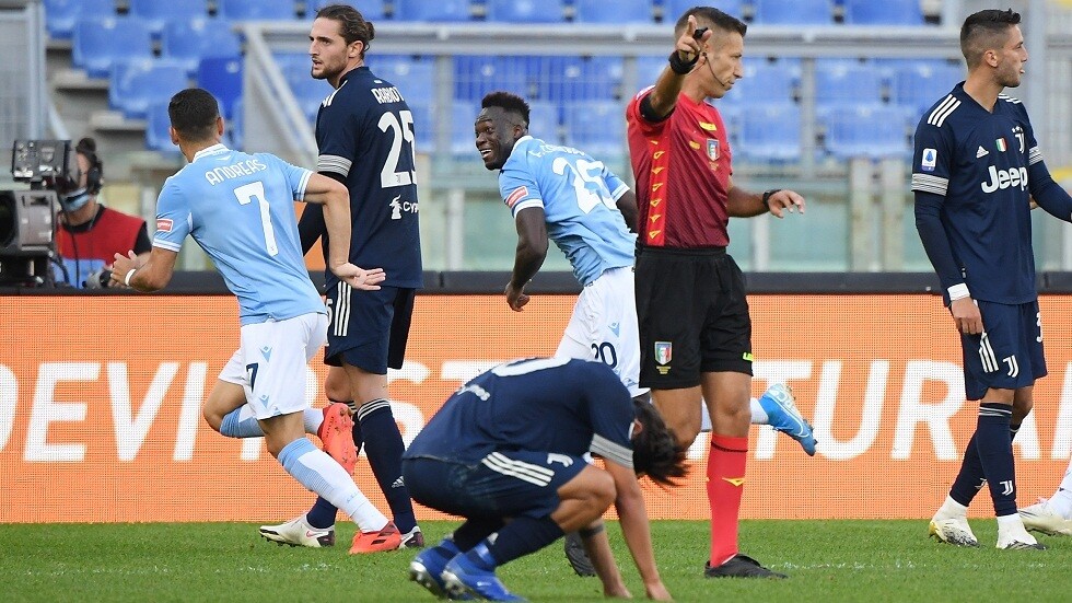 لاتسيو يفرض التعادل على يوفنتوس في الوقت القاتل (فيديو)