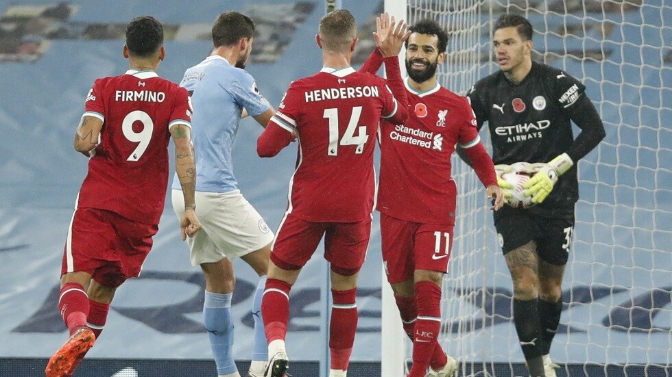 شاهد.. صلاح يفتتح التسجيل في قمة ليفربول ومانشستر سيتي (فيديو)