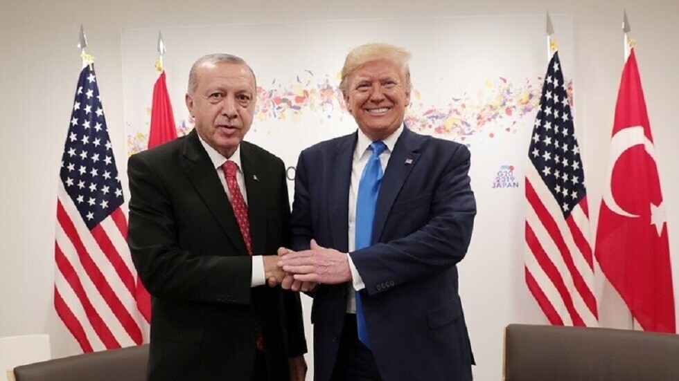 أردوغان يبعث ببرقية شكر لترامب