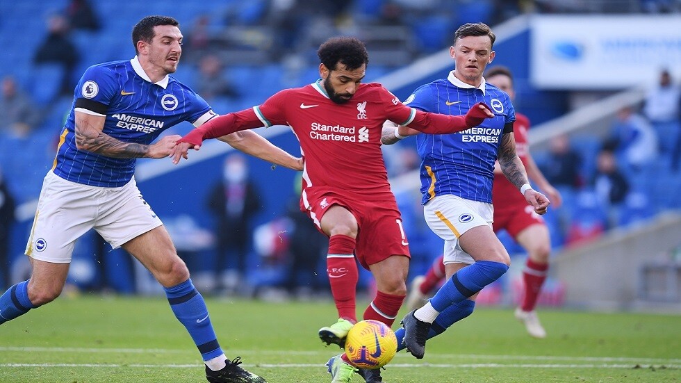ليفربول يسقط في كمين برايتون ورد فعل غاضب من صلاح على قرار كلوب (فيديو)