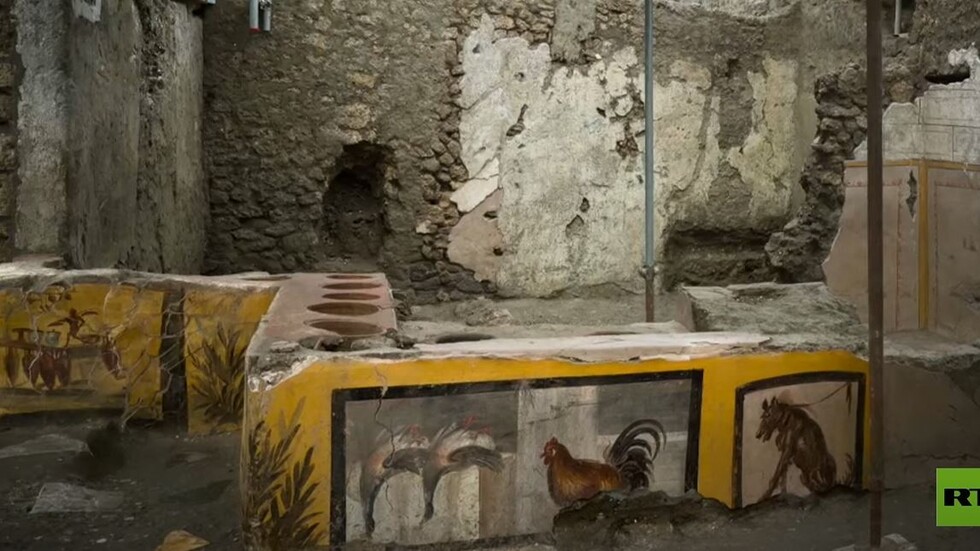 اكتشاف مطعم أثري في إيطاليا يعود لنحو 2000 عام