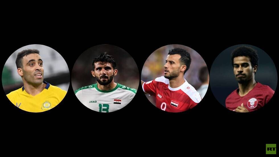 ترتيب اللاعبين العرب في استفتاء "أفضل لاعب كرة قدم في آسيا"