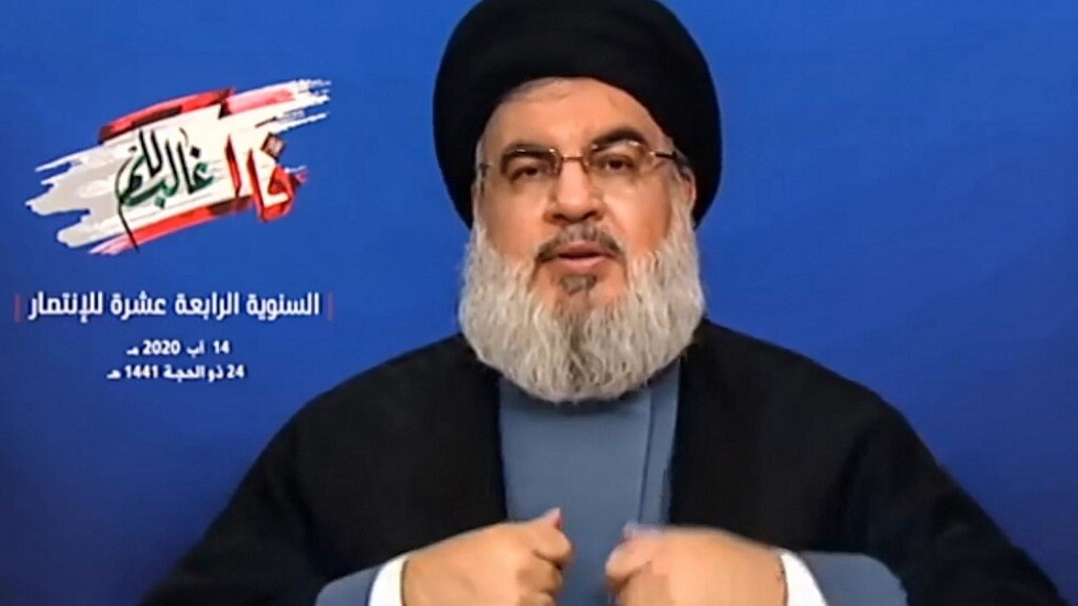 نصر الله يطالب الجيش اللبناني بكشف نتيجة التحقيق عن انفجار مرفأ بيروت