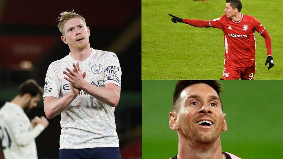 ضمت لاعبا عربيا وغاب عنها رونالدو.. تشكيلة "WhoScored" لعام 2020