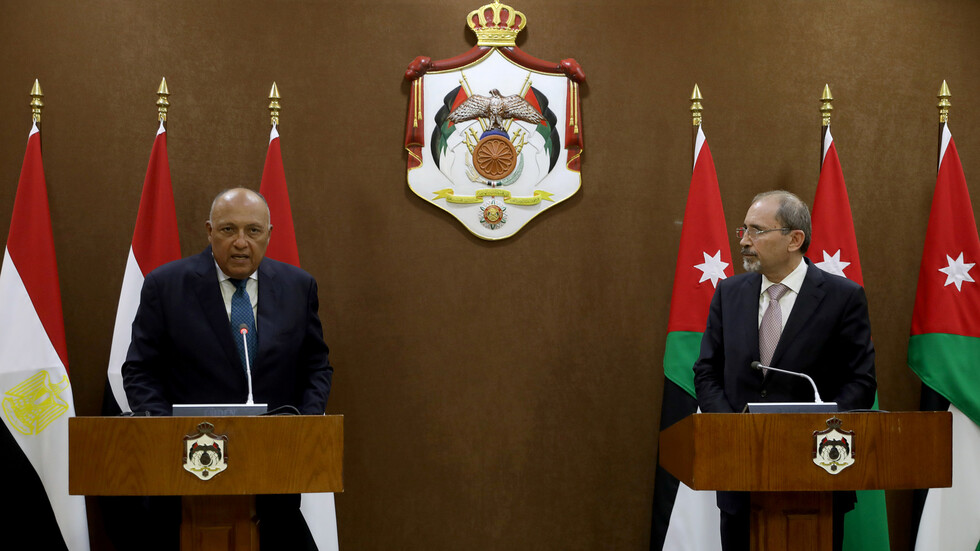 مصر والأردن يؤكدان ضرورة التوصل لحلول سلمية في سوريا وليبيا واليمن