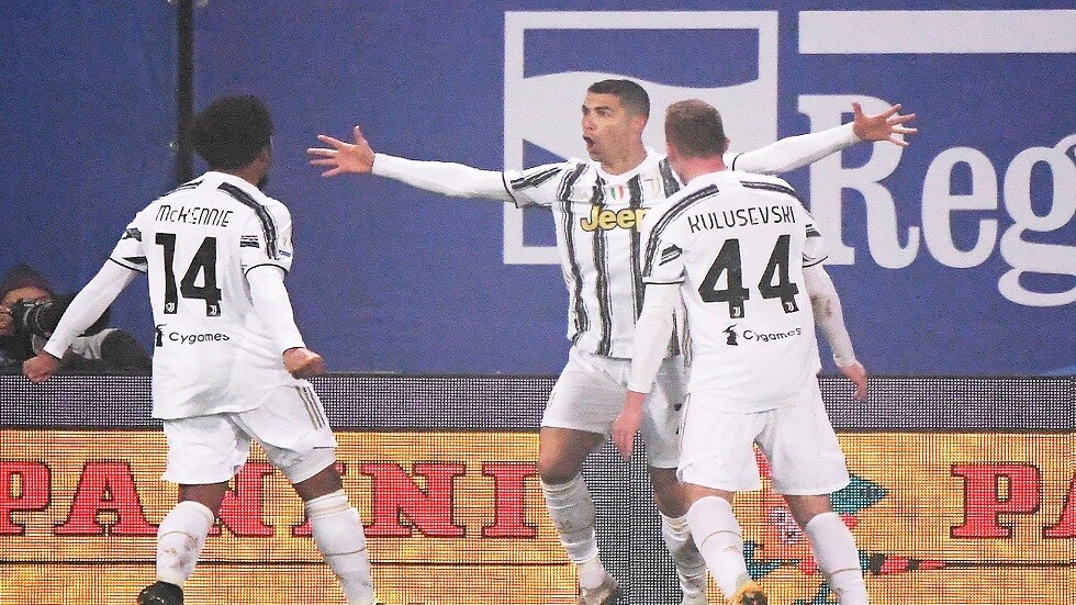 رونالدو يقود يوفنتوس أمام بولونيا في الدوري الإيطالي