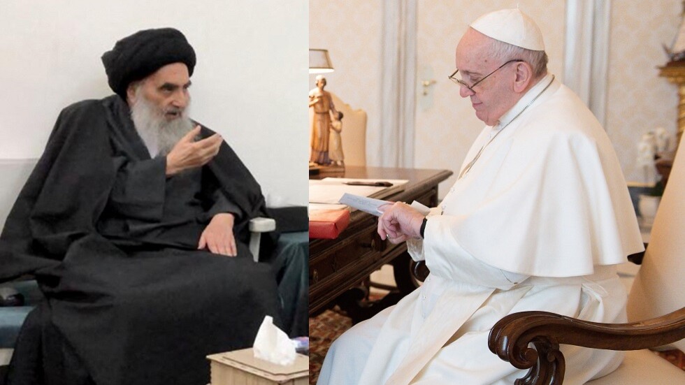 الفاتيكان يؤكد أن البابا سيلتقي السيستاني في العراق