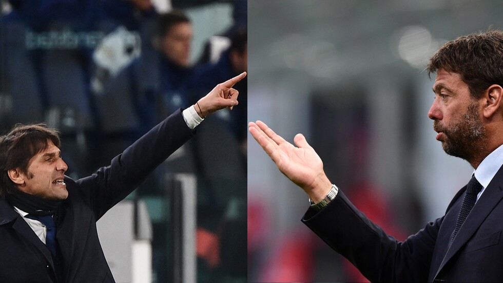بالفيديو..واقعة ساخنة ما بين مدرب إنتر ميلان و رئيس يوفنتوس في كأس إيطاليا