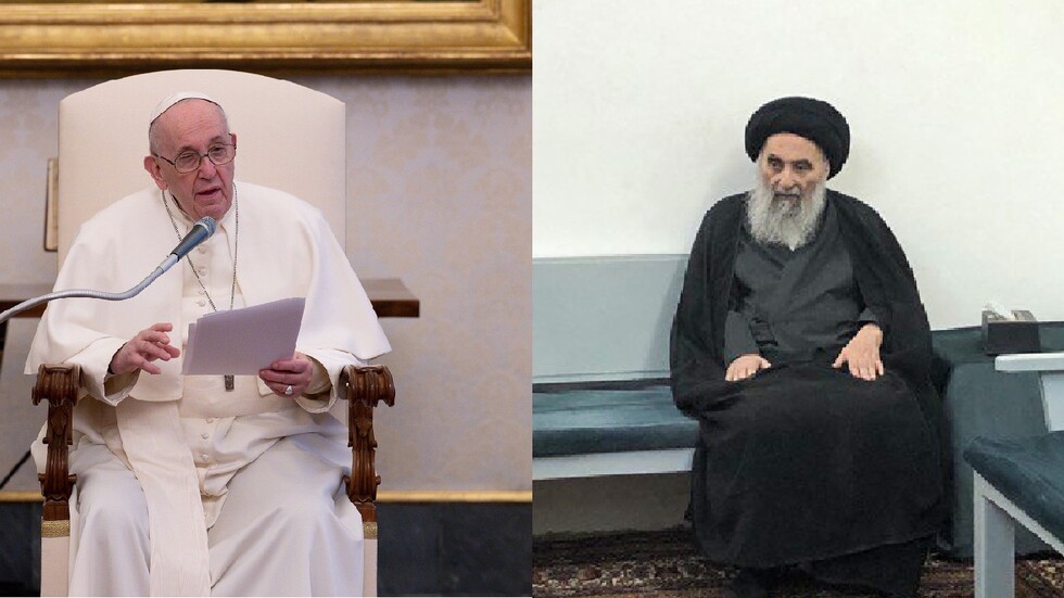 سفير العراق بالفاتيكان: السيستاني والبابا فرنسيس سيوقعان وثيقة "الأخوة الإنسانية"