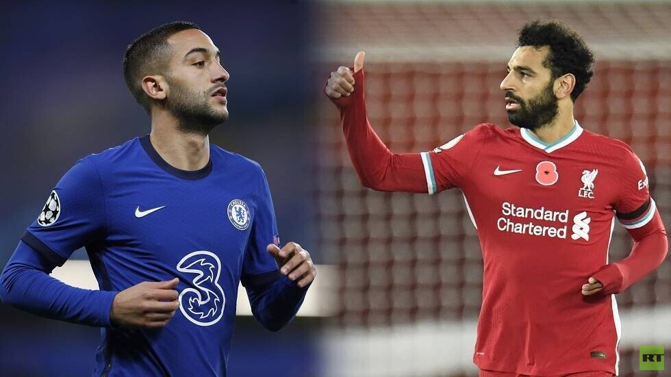 الثنائي العربي صلاح وزياش وجها لوجه على ملعب 