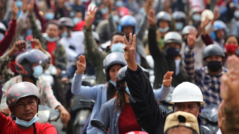 جماعة حقوقية: حصيلة قتلى احتجاجات ميانمار تتجاوز الـ180