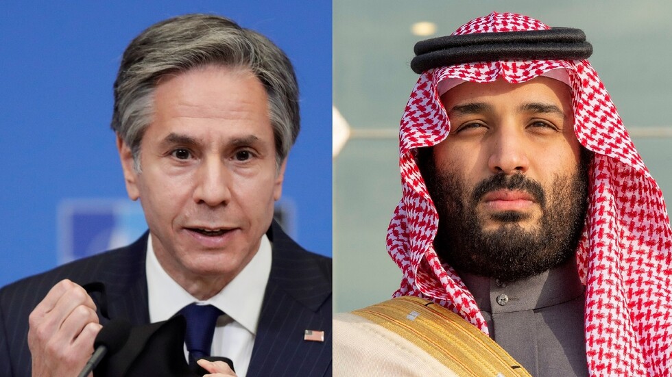 بلينكن يتجنب وصف ولي العهد السعودي بـ