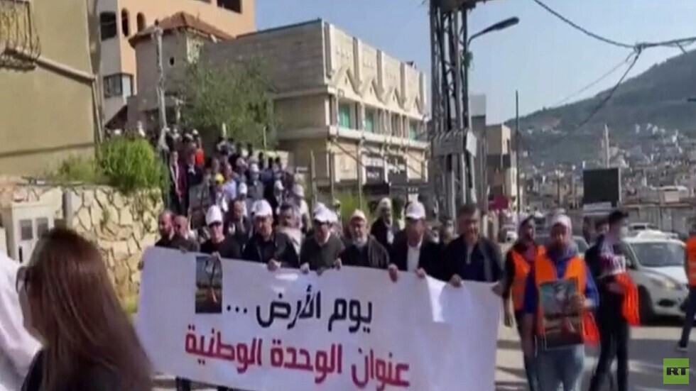 مسيرات في ذكرى يوم الأرض داخل الخط الأخضر